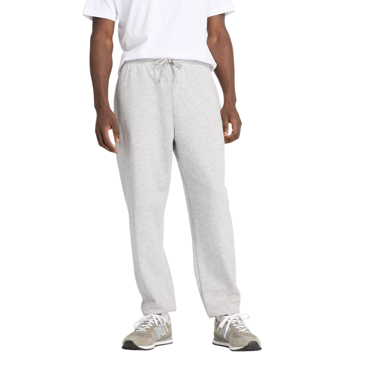 PANTALON JOGGER LIFESTYLE HOMBRE NEW BALANCE GRIS - 1