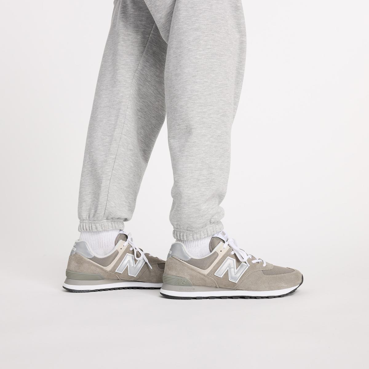 PANTALON JOGGER LIFESTYLE HOMBRE NEW BALANCE GRIS - 4