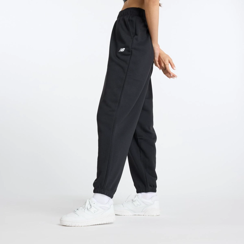 PANTALON JOGGER LIFESTYLE MUJER NEW BALANCE NEGRO - 3