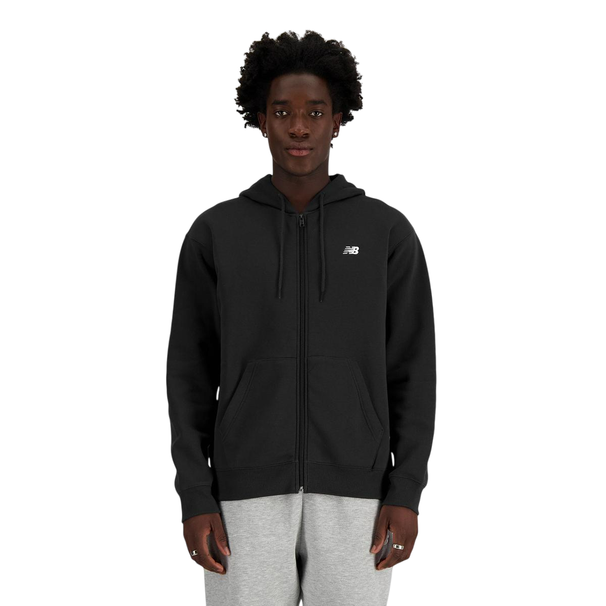 POLERÓN LIFESTYLE HOMBRE NEW BALANCE SPORT ESSENTIALS NEGRO - 1