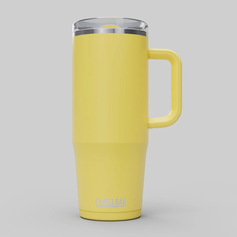 TUMBLER CAMELBAK 1 L ACERO INOXIDABLE AISLADO AMARILLA - 2