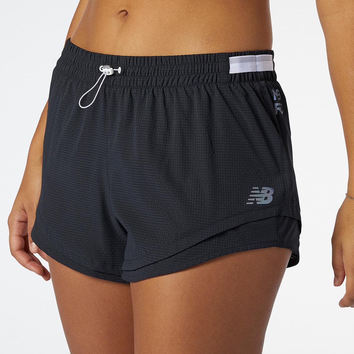 SHORT MUJER NEW BALANCE Q SPEED NEGRO - 4
