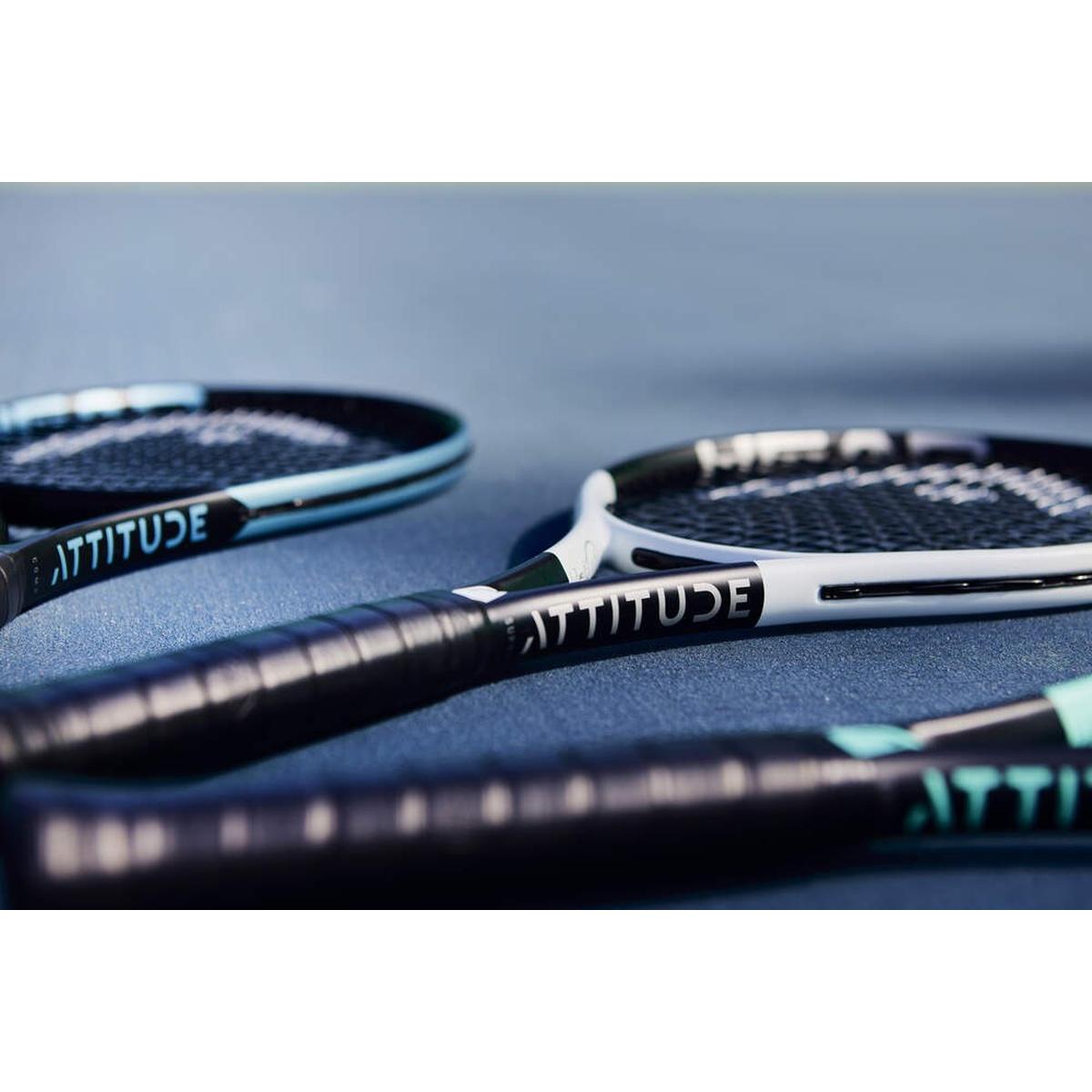 RAQUETA TENIS HEAD MX ATTITUDE SUPRM BLACK BICOLOR - 3