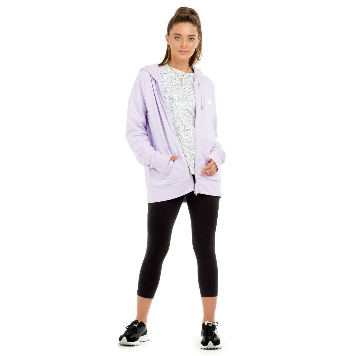 POLERON LIFESTYLE MUJER NEW BALANCE LILA - 1