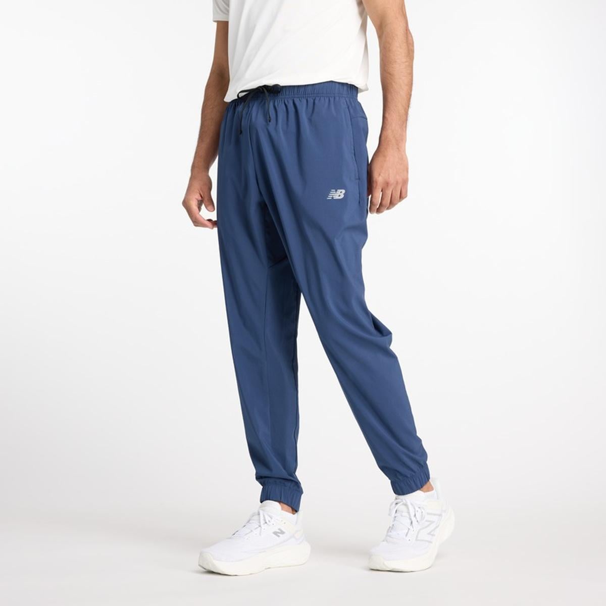 NEW BALANCE PANTALON JOGGER RUNNING HOMBRE NEW BALANCE SPORT AZUL