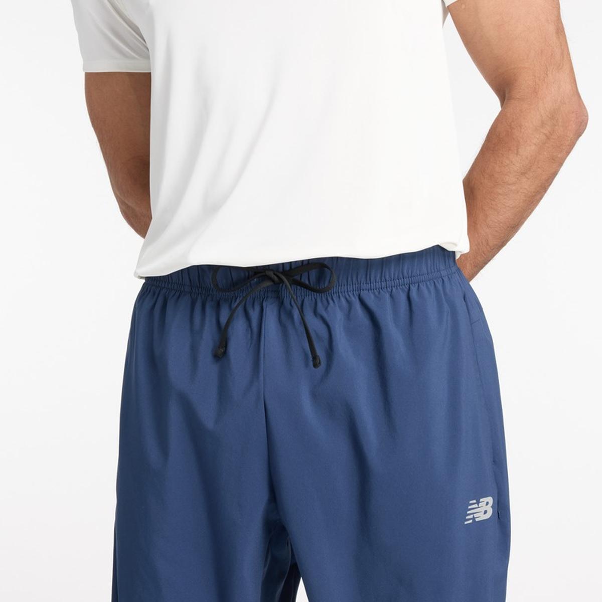 PANTALON JOGGER RUNNING HOMBRE NEW BALANCE SPORT AZUL - 4