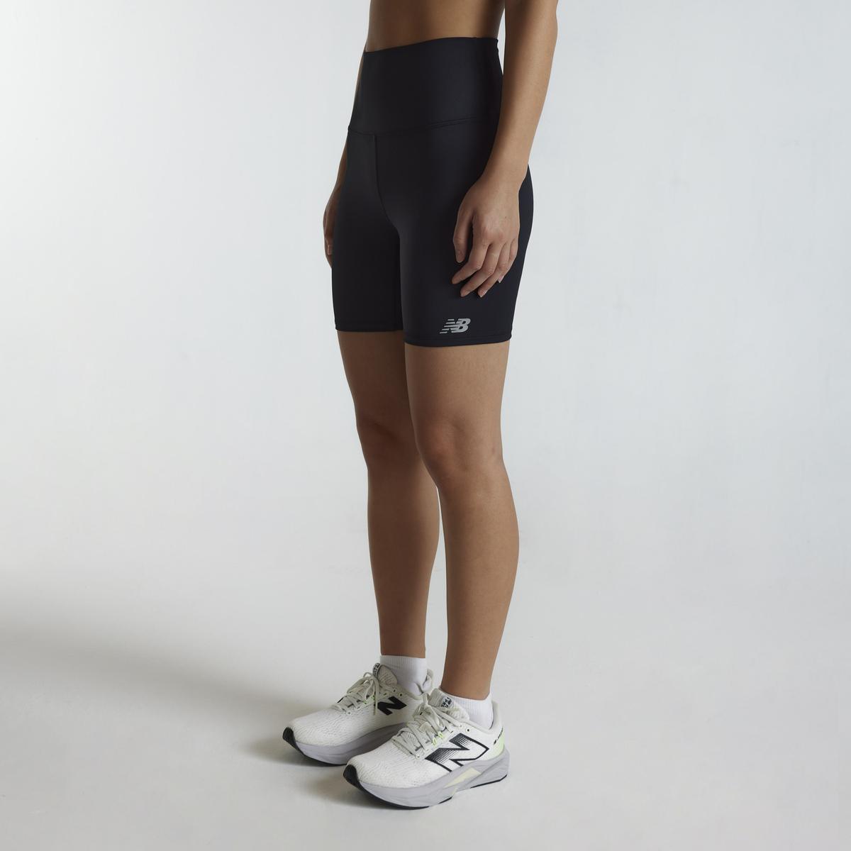 SHORTS RUNNING MUJER NEW BALANCE NEGRO - 3