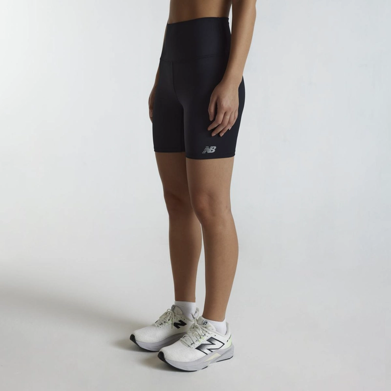 SHORTS RUNNING MUJER NEW BALANCE NEGRO - 3