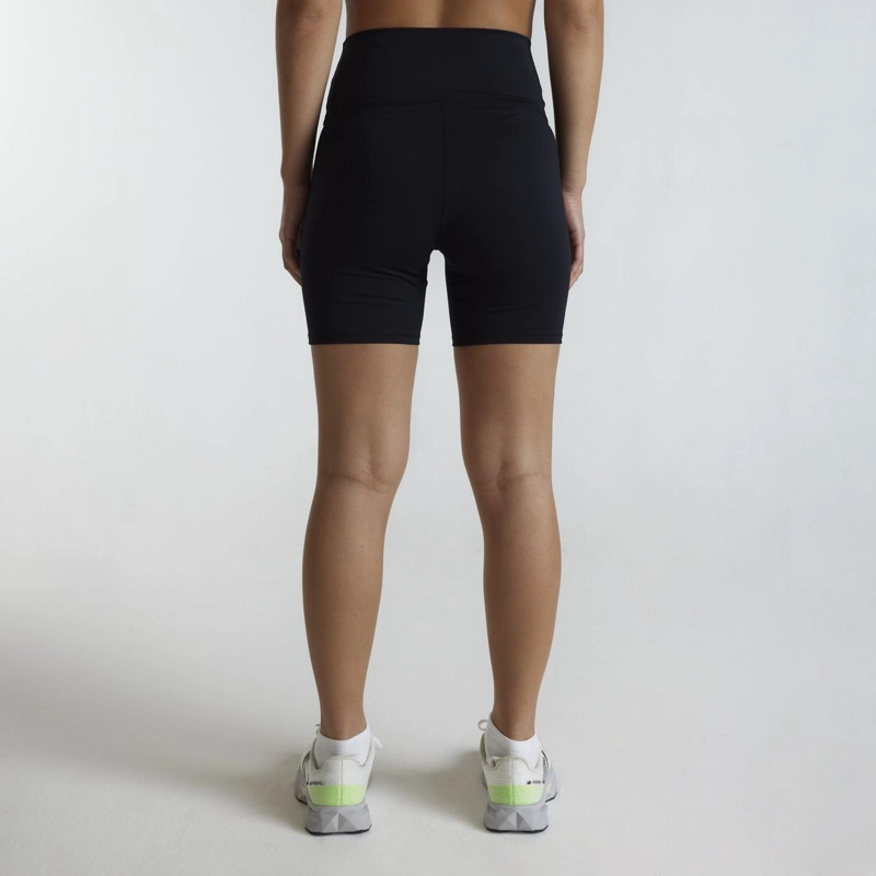SHORTS RUNNING MUJER NEW BALANCE NEGRO - 4
