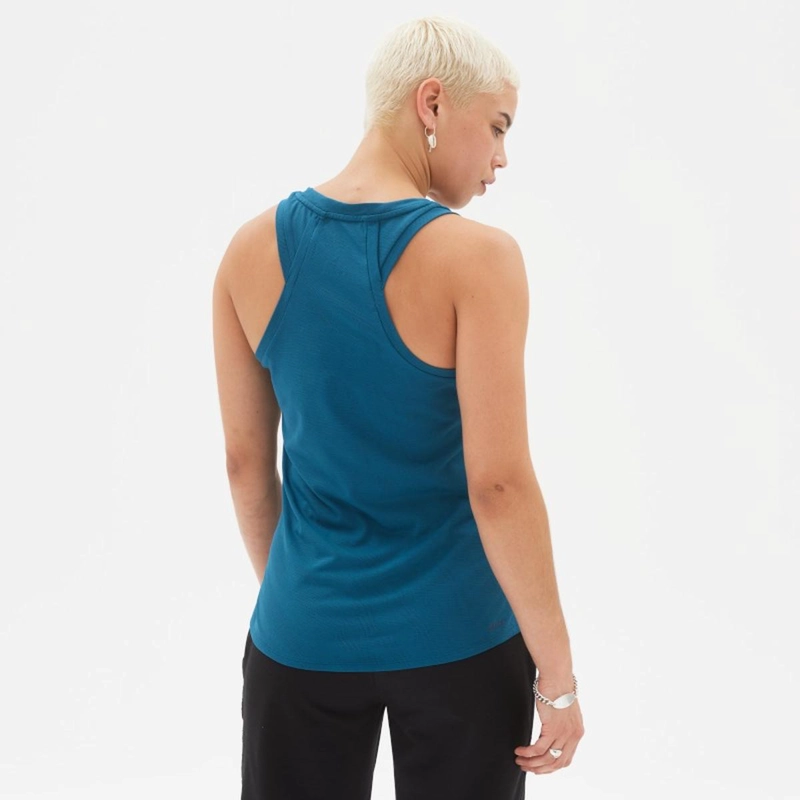 POLERA RUNNING MUJER NEW BALANCE SPEED JACQUARD AZUL - 4