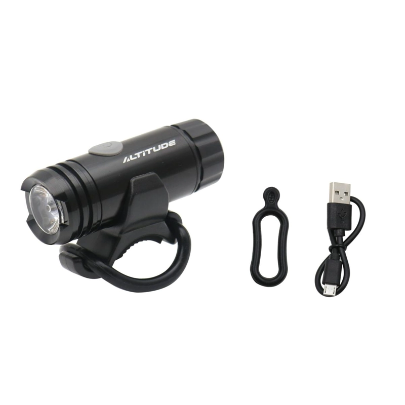 LUZ DELANTERA CICLISMO ALTIDUDE LED 120 LM NEGRO - 1