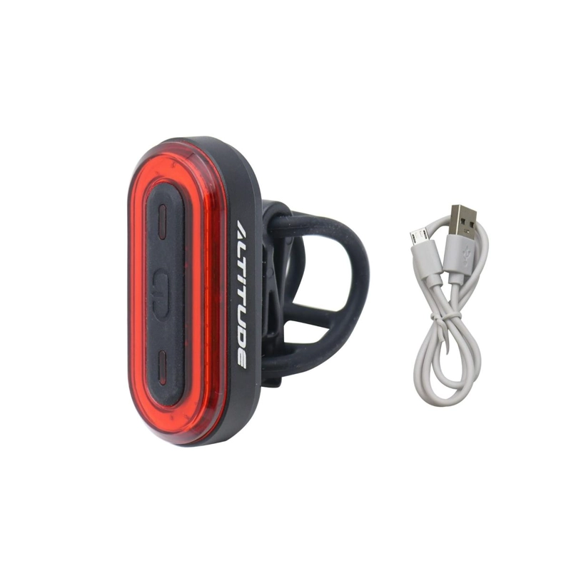 LUZ TRASERA CICLISMO ALTITUDE 50 LM NEGRO - 1
