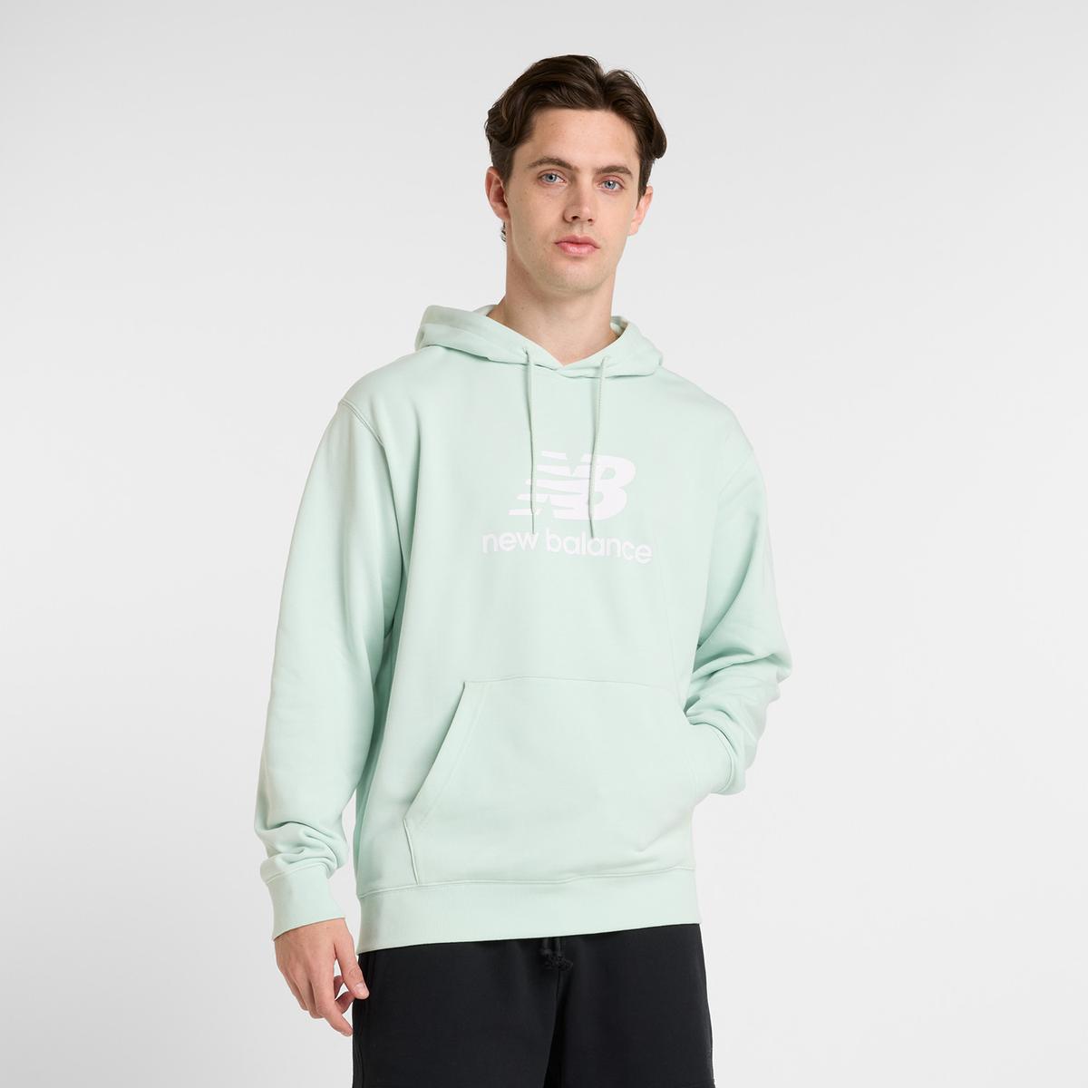 POLERON HOMBRE NEW BALANCE ESSENTIALS FRENCH VERDE - 1