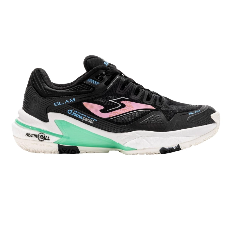 ZAPATILLAS PÁDEL MUJER JOMA SLAM NEGRO - 1