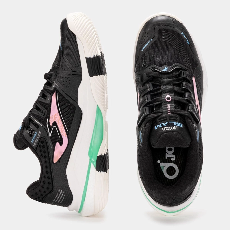 ZAPATILLAS PÁDEL MUJER JOMA SLAM NEGRO - 4