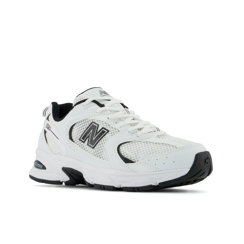 ZAPATILLAS URBANAS UNISEX NEW BALANCE 530 BLANCA/NEGRO - 4