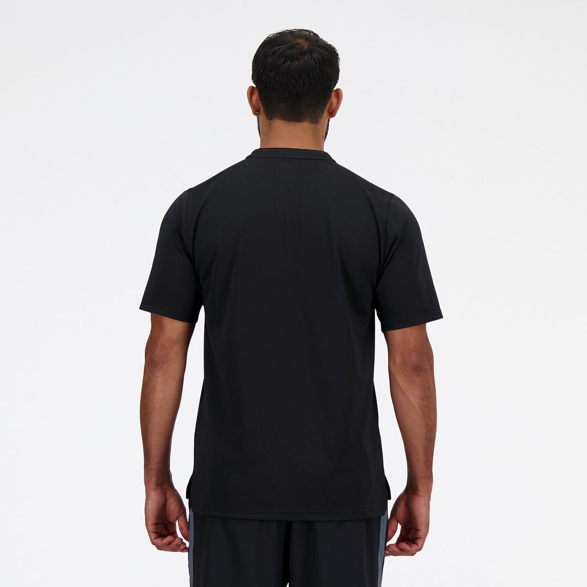 POLERA TENIS HOMBE NEW BALANCE TOURNAMENT NEGRO - 2