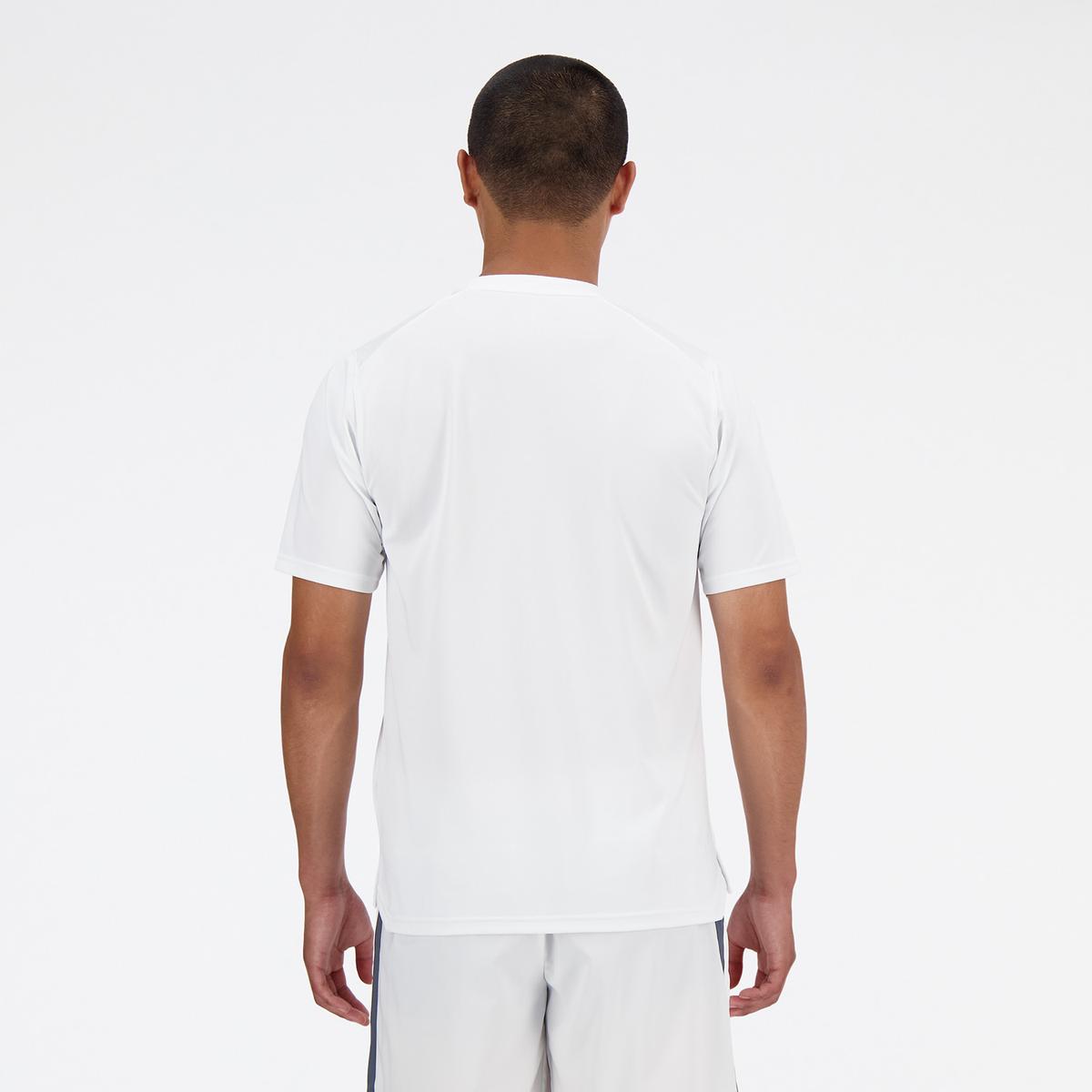 POLERA TENIS HOMBRE NEW BALANCE TOURNAMENT BLANCO - 2