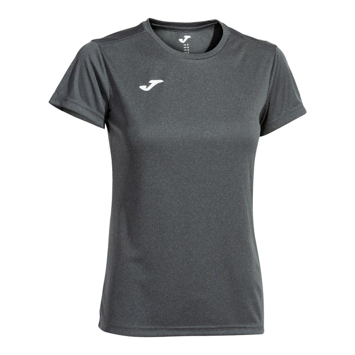 POLERA ENTRENAMIENTO MUJER JOMA COMBI ANTRACITA GRIS - 1