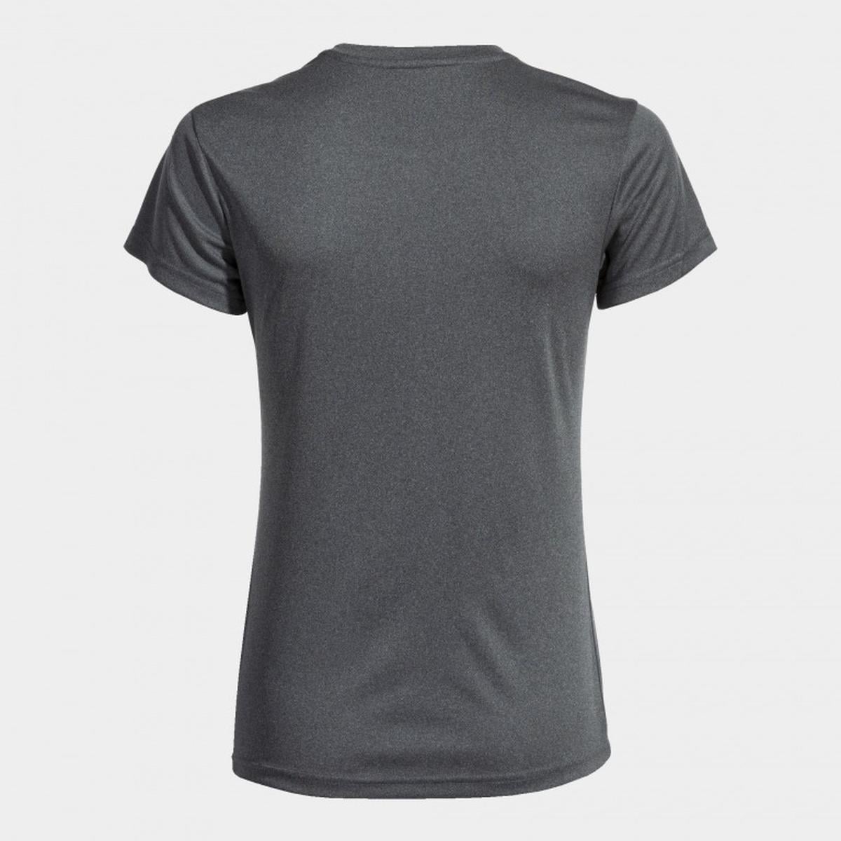 POLERA ENTRENAMIENTO MUJER JOMA COMBI ANTRACITA GRIS - 2