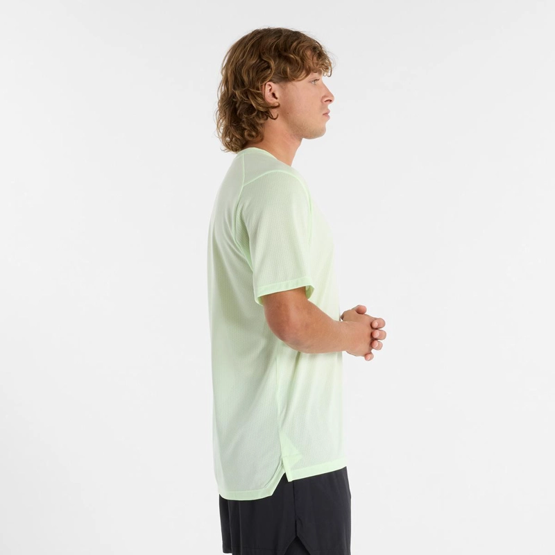 POLERA ENTRENAMIENTO HOMBRE NEW BALANCE VERDE - 3