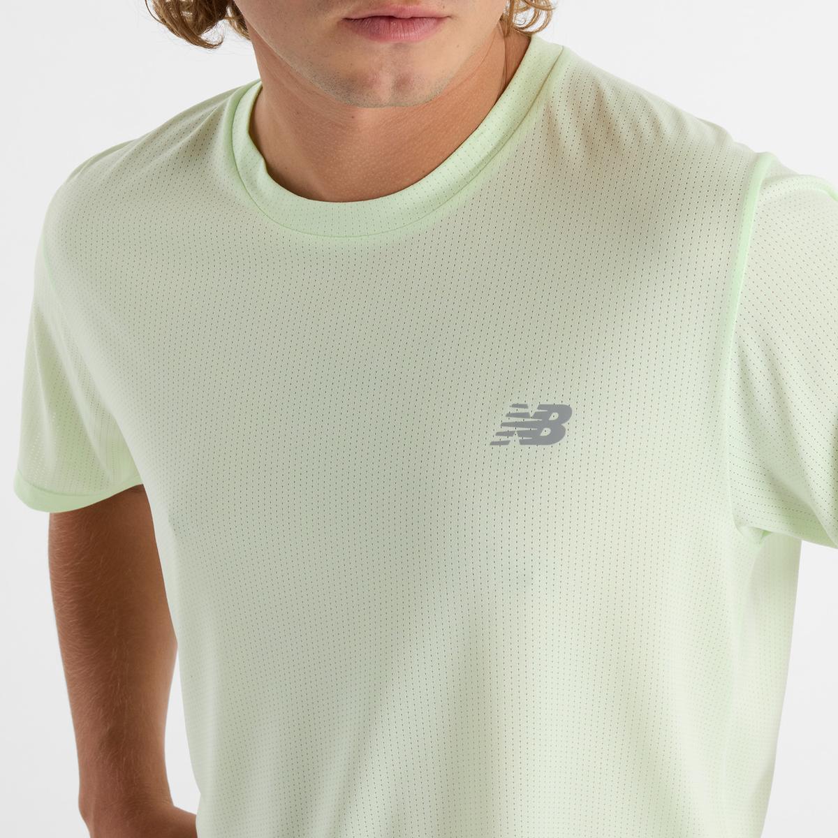 POLERA ENTRENAMIENTO HOMBRE NEW BALANCE VERDE - 4