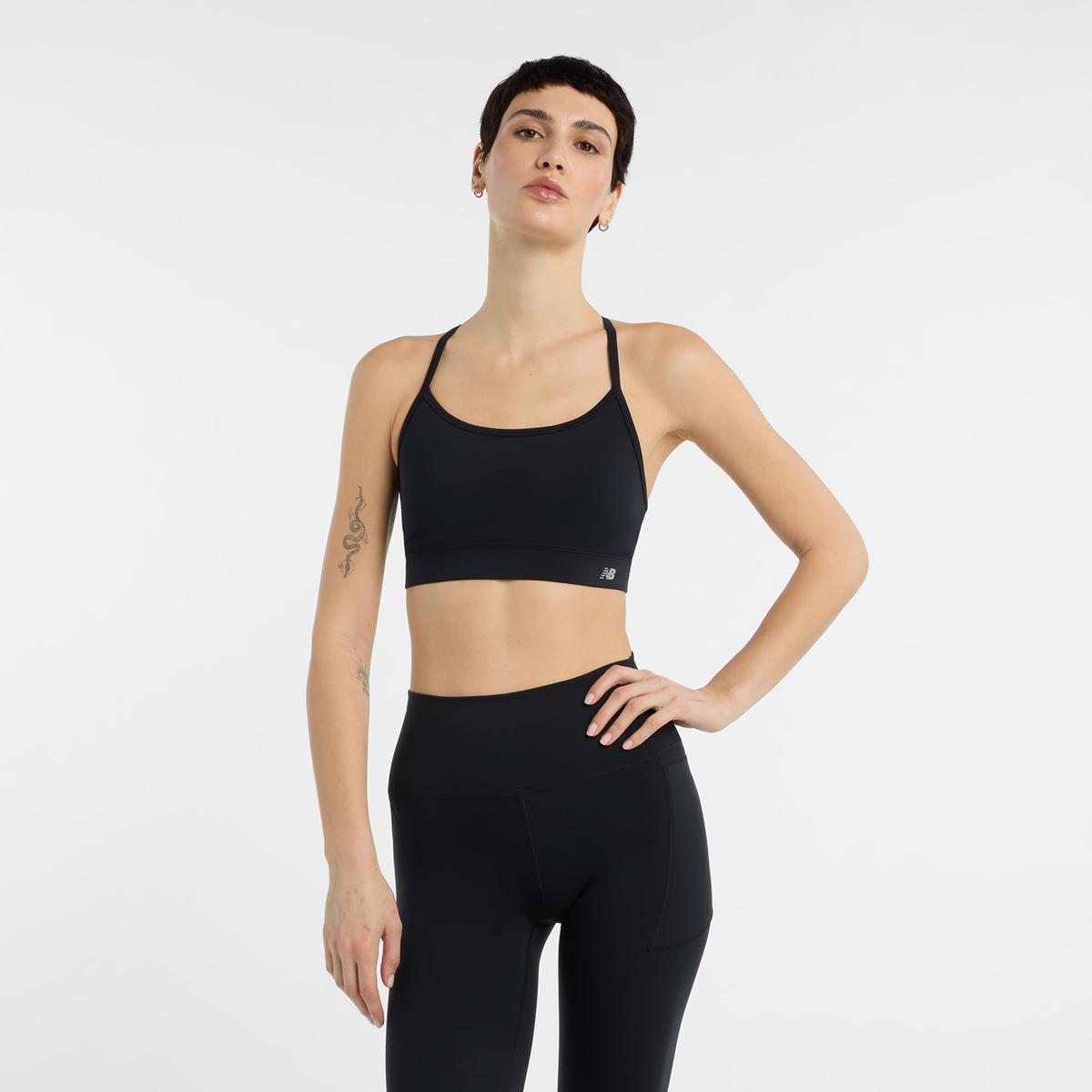 PETO YOGA MUJER NEW BALANCE NEGRO - 1