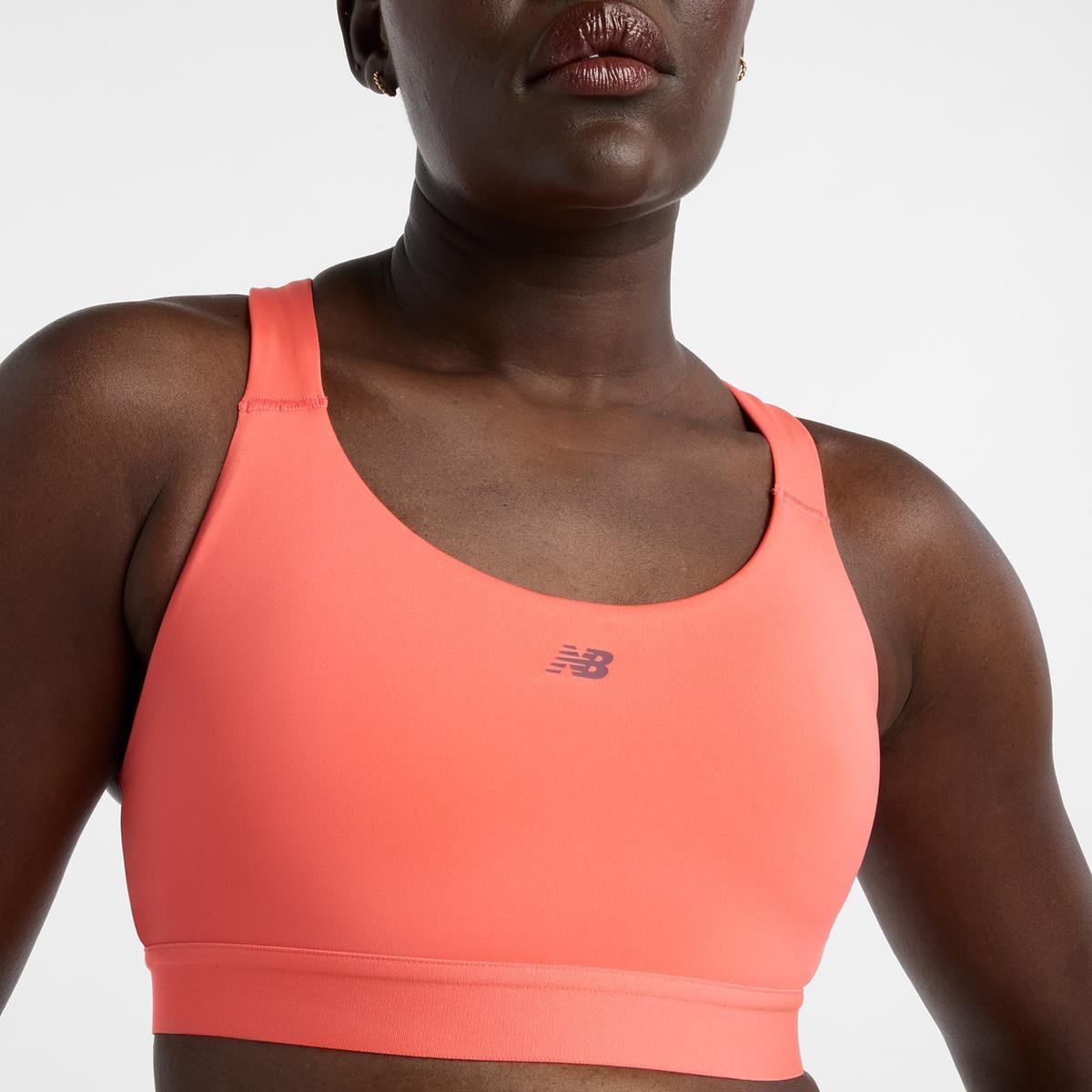 PETO ENTRENAMIENDO MUJER NEW BALANCE ROSADO - 1