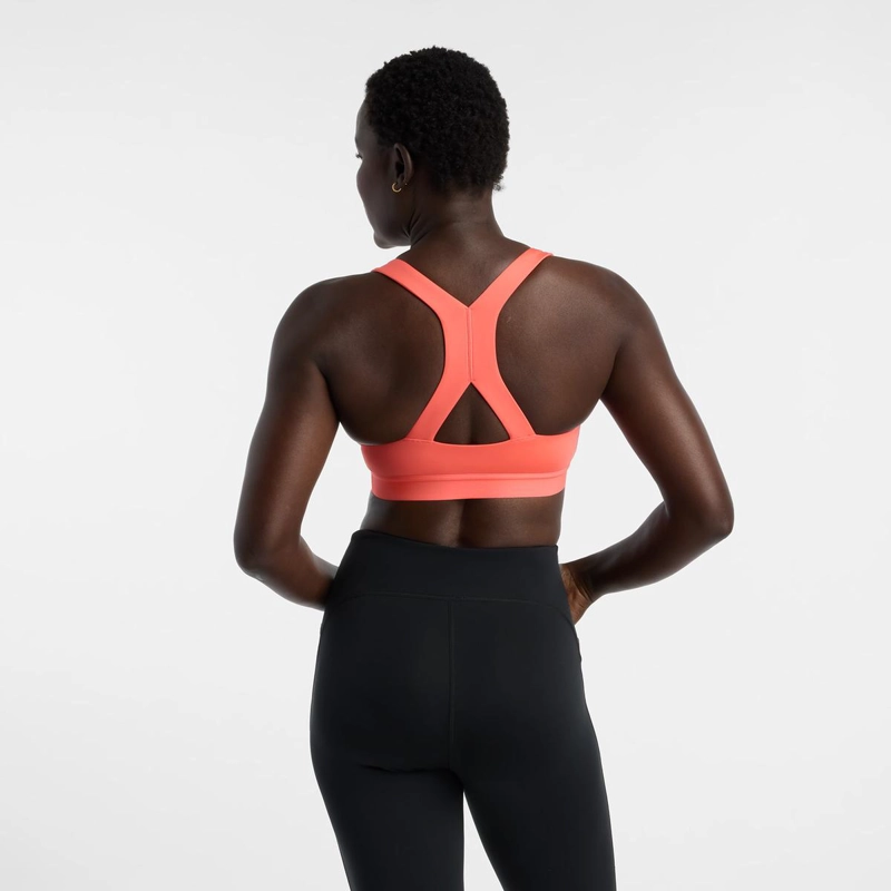 PETO ENTRENAMIENDO MUJER NEW BALANCE ROSADO - 5