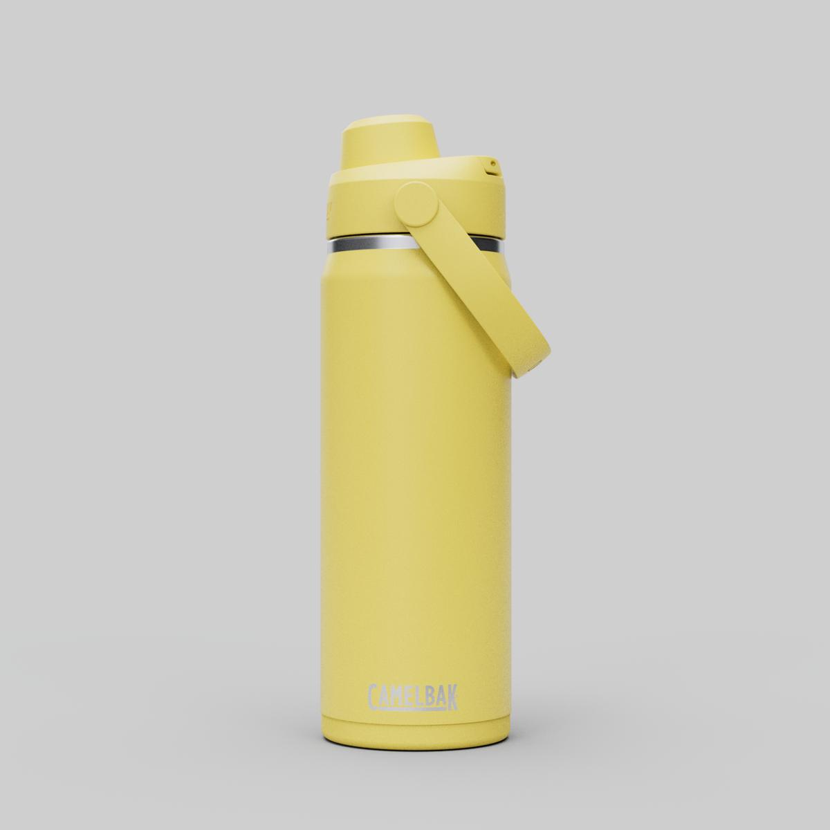 BOTELLA CAMELBAK 600 ML ACERO INOXIDABLE AISLADO AMARILLO - 2