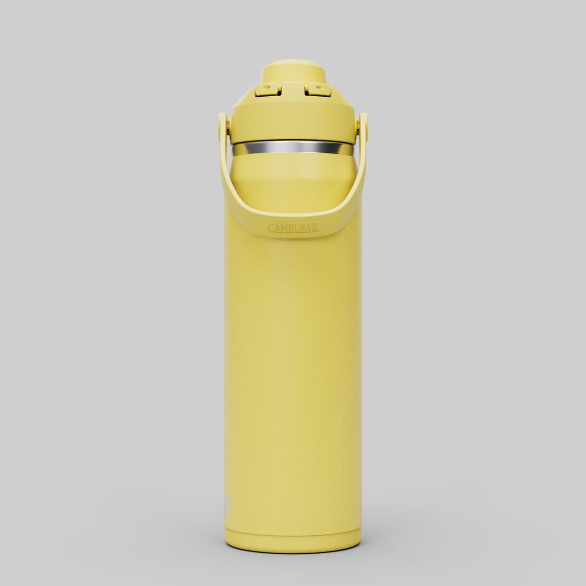 BOTELLA CAMELBAK 750 ML ACERO INOXIDABLE AISLADO AMARILLO - 3