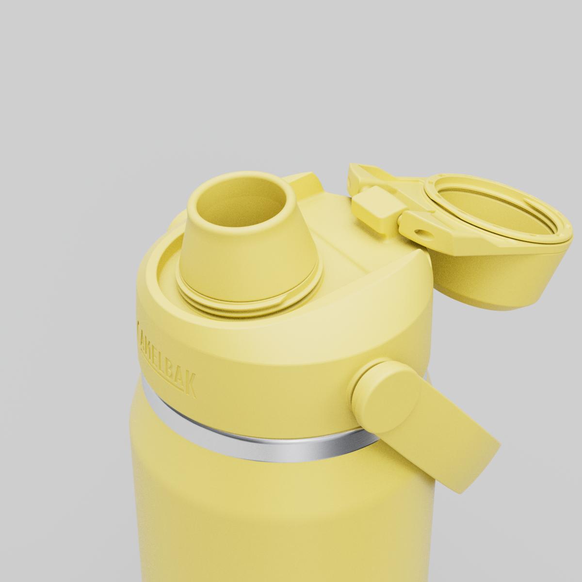 BOTELLA CAMELBAK 750 ML ACERO INOXIDABLE AISLADO AMARILLO - 4
