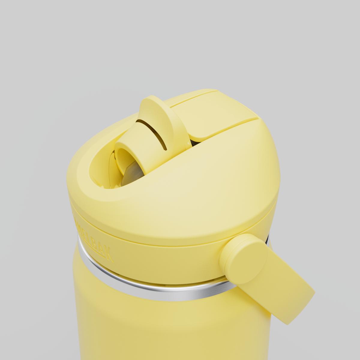 BOTELLA CAMELBAK STRAW 600 ML ACERO INOXIDABLE AMARILLO - 5