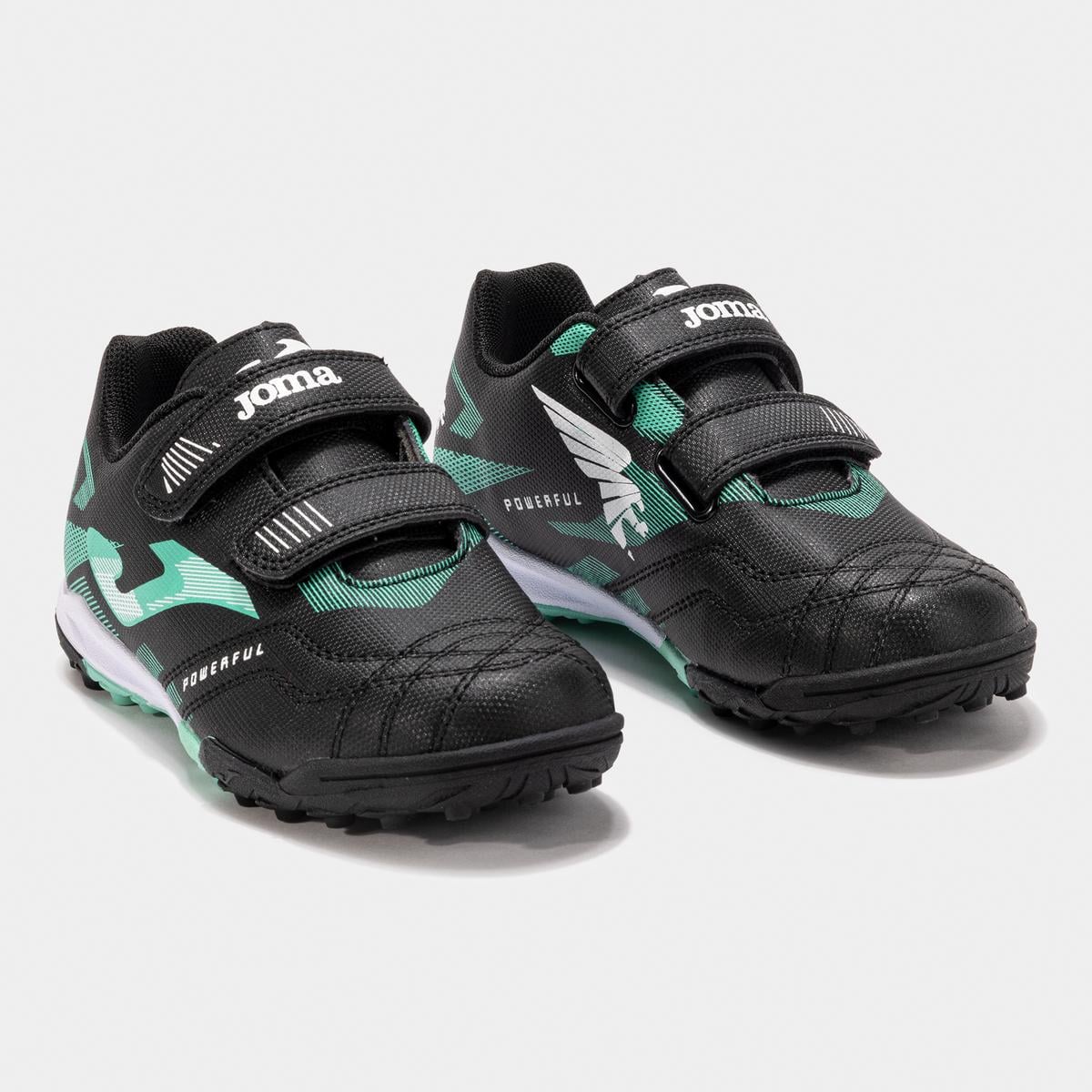 ZAPATILLAS FUTBOLITO UNISEX JOMA POWERFULL JR NEGRO - 3