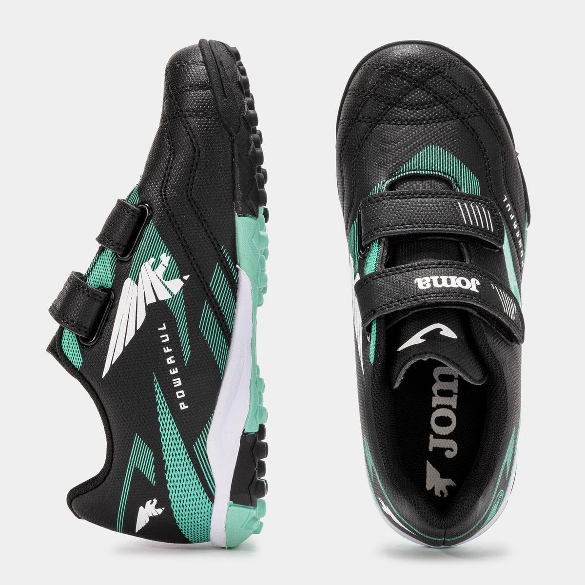 ZAPATILLAS FUTBOLITO UNISEX JOMA POWERFULL JR NEGRO - 5