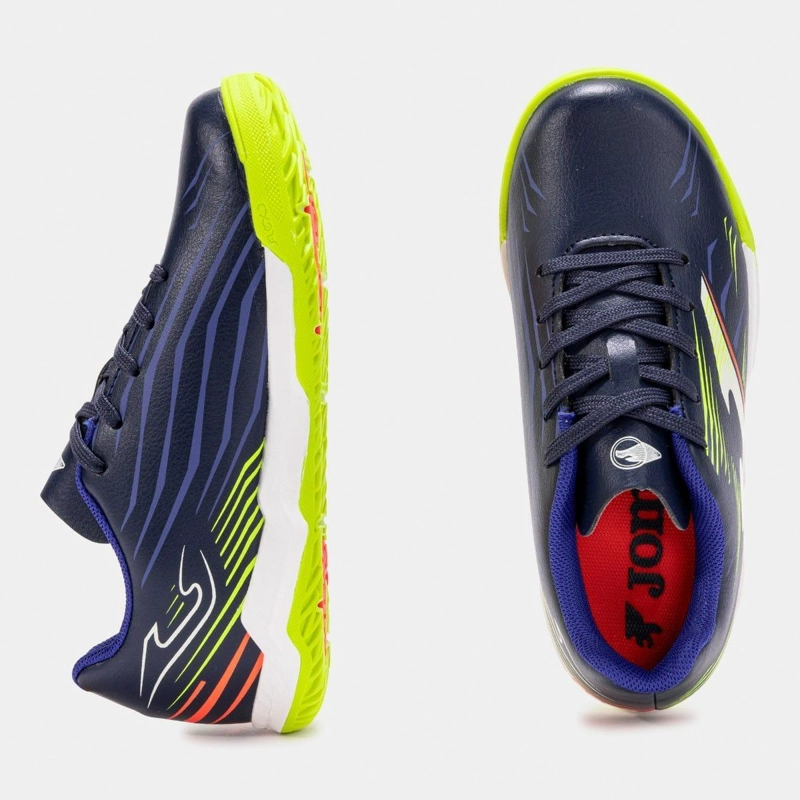 ZAPATILLAS BABY FUTBOL UNISEX JOMA PROPULSION JR AZUL MARINO - 5