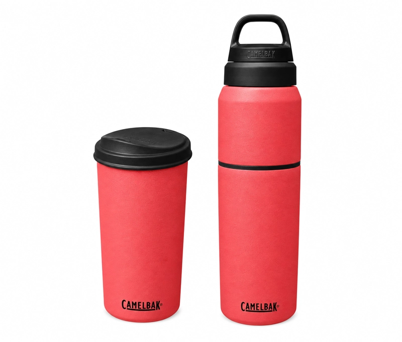 BOTELLA TE RMICA VASO CAMELBAK 670ML ACERO INOXIDABLE ROSADA - 1