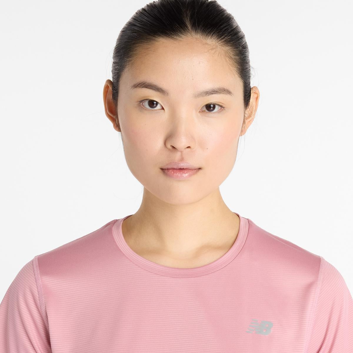POLERA RUNNING MUJER NEW BALANCE SPORT ESSENTIALS MORADA - 4