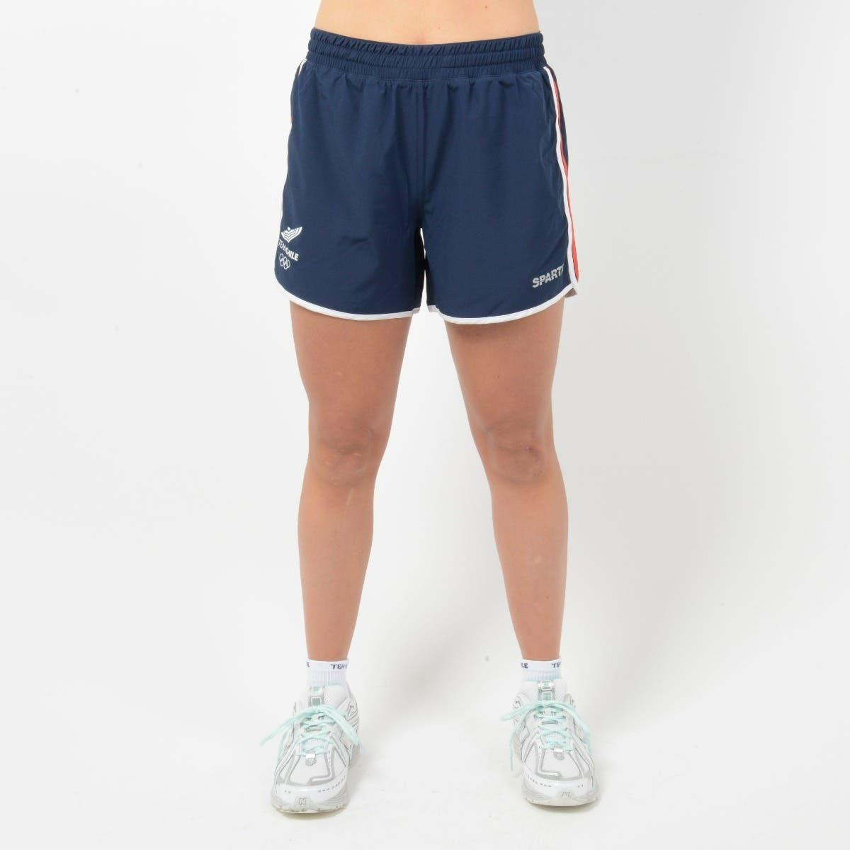 SHORT RUNNING MUJER SPARTA TEAM CHILE AZUL - 4