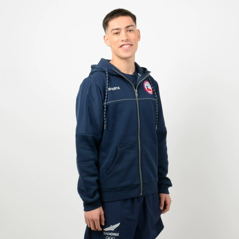 POLERON HOMBRE SPARTA TEAM CHILE AZUL - 2