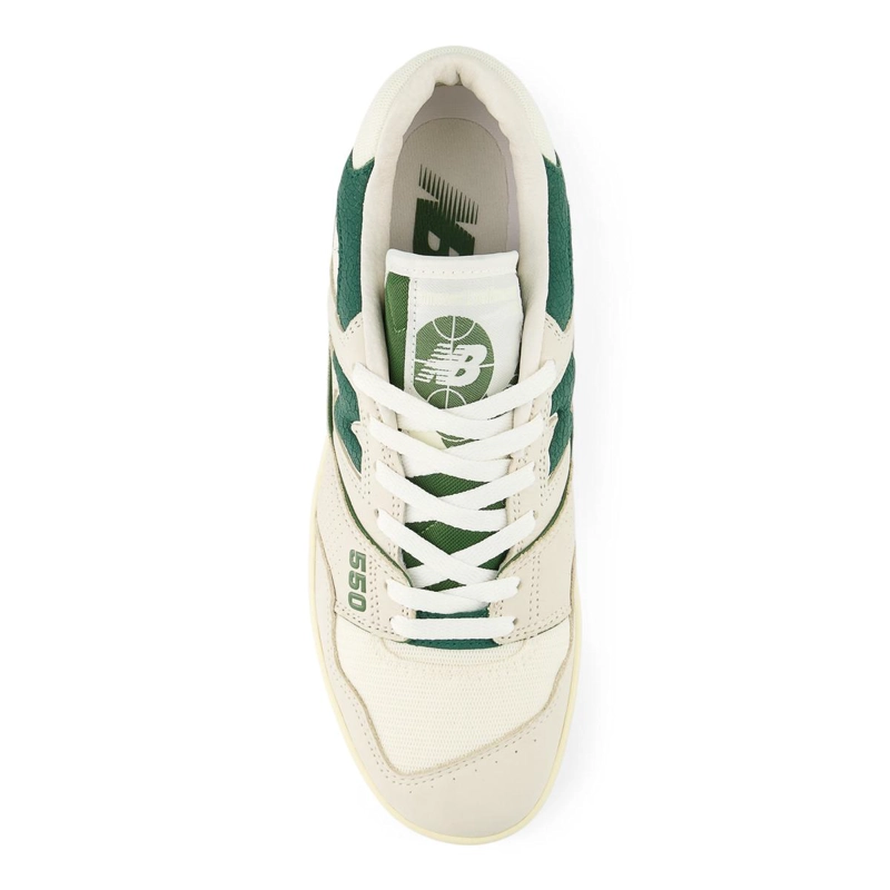 ZAPATILLAS URBANAS HOMBRE NEW BALANCE 550 BEIGE/VERDE - 3