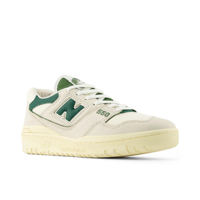ZAPATILLAS URBANAS HOMBRE NEW BALANCE 550 BEIGE/VERDE - 4