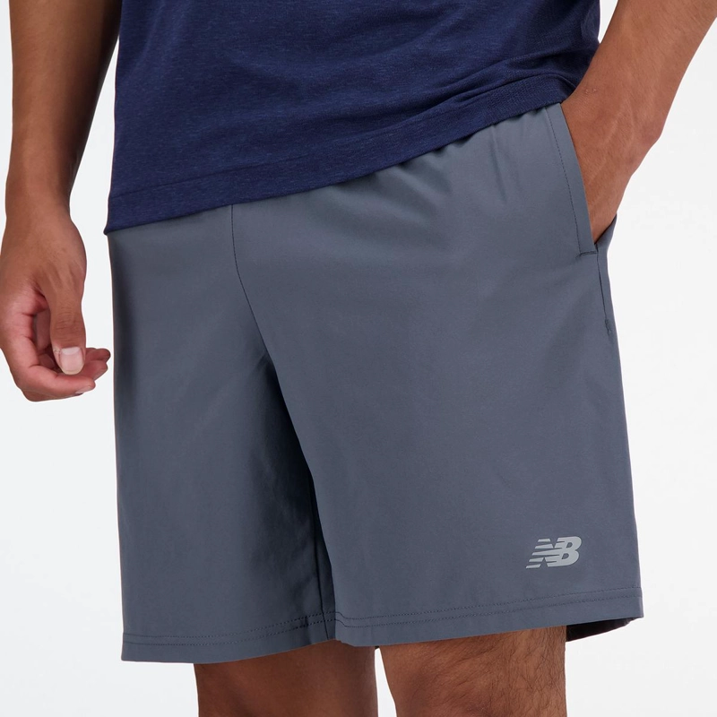 SHORT HOMBRE NEW BALANCE SPORT ESSENTIALS GRIS - 4