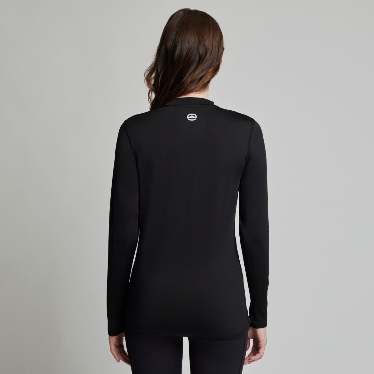 POLERA PRIMERA CAPA OUTDOOR MUJER LA TOURNEE NEGRA - 2