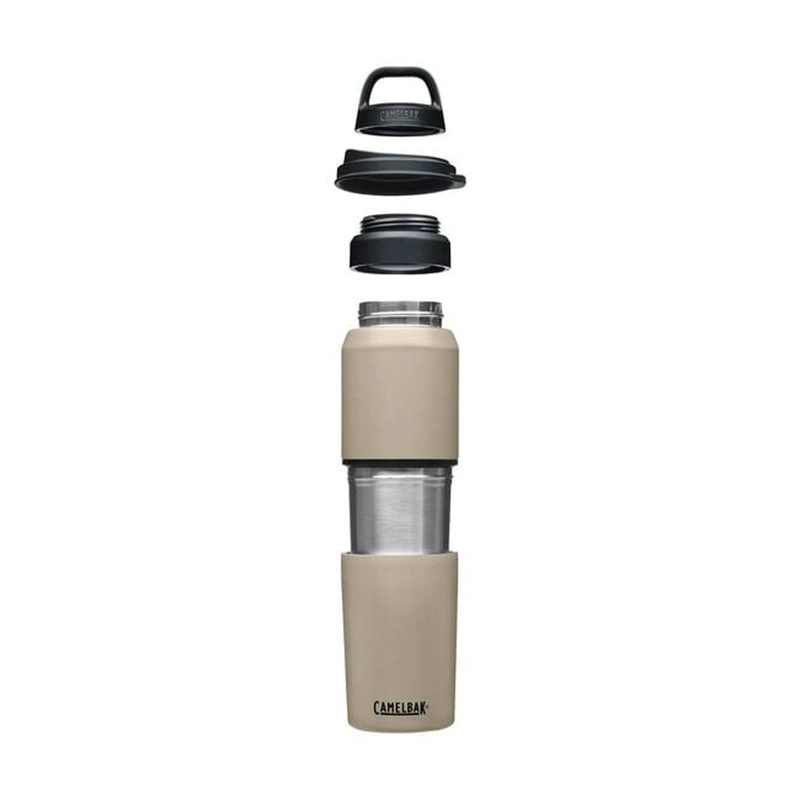 BOTELLA MULTIBEV CAMELBAK 500 ML ACERO INOXIDABLE CAFE - 3