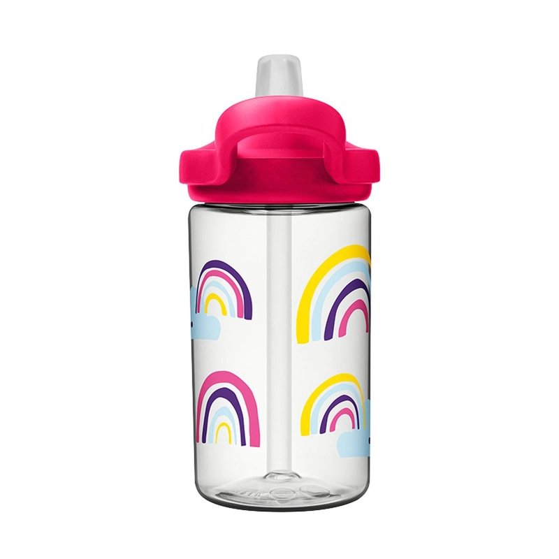 BOTELLA CAMELBAK EDDY+ KIDS 400 ML ROSADA/MULTICOLOR - 4