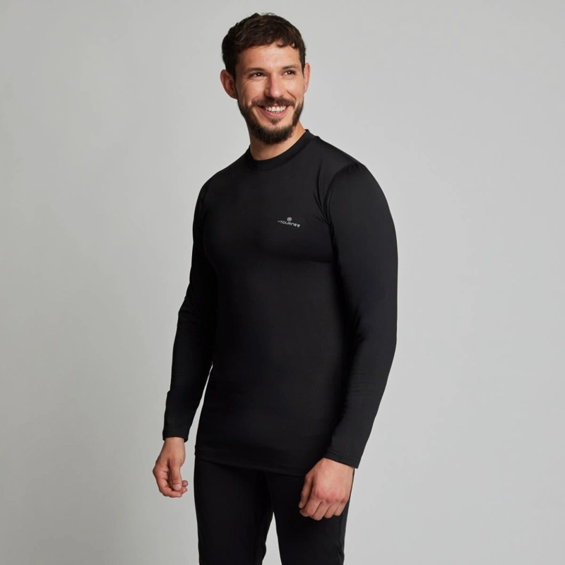 PRIMERA CAPA OUTDOOR HOMBRE LA TOURNEE GRUESA NEGRO - 3