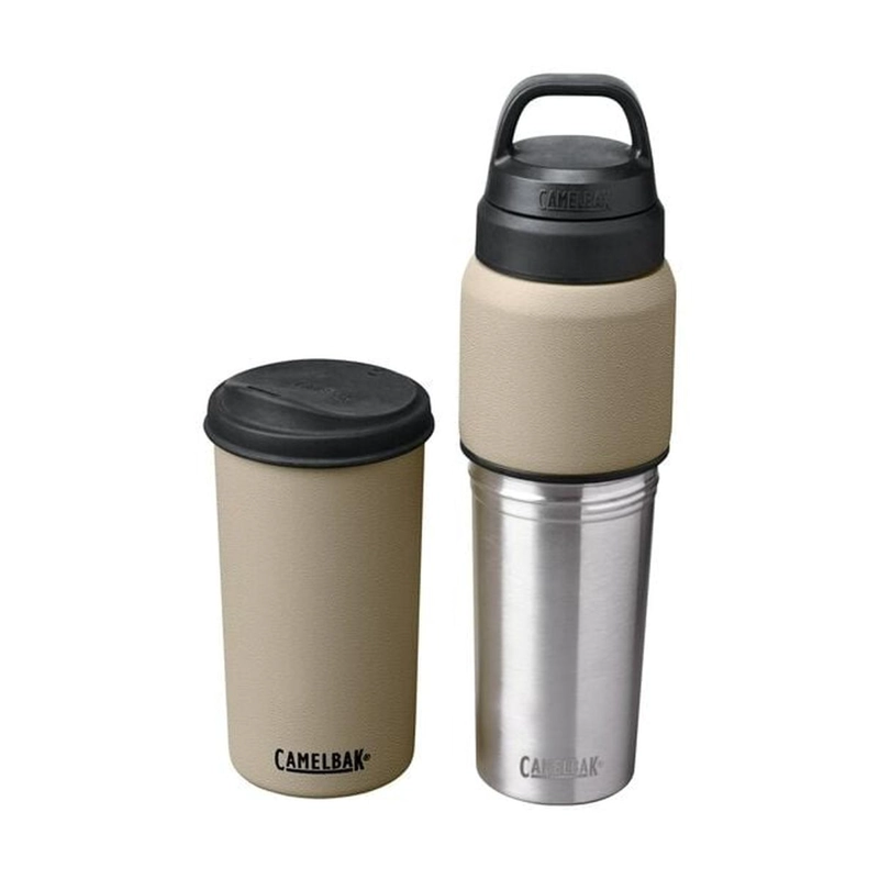 BOTELLA MULTIBEV CAMELBAK 670 ML ACERO INOXIDABLE CAFE - 3