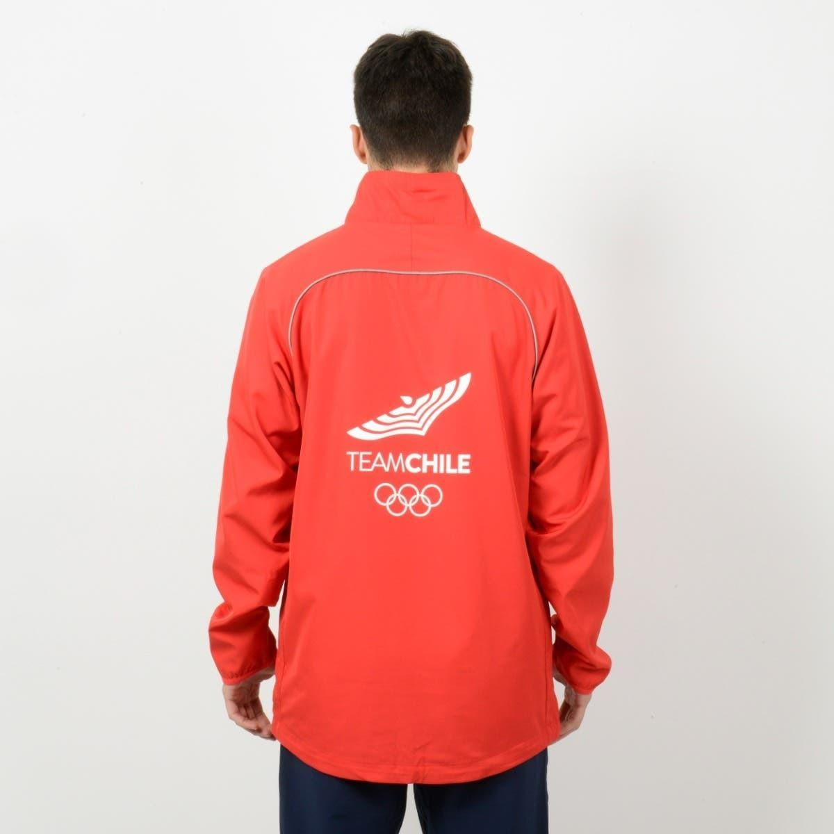 CHAQUETA PRESENTACIÓN HOMBRE SPARTA TEAM CHILE ROJO - 3