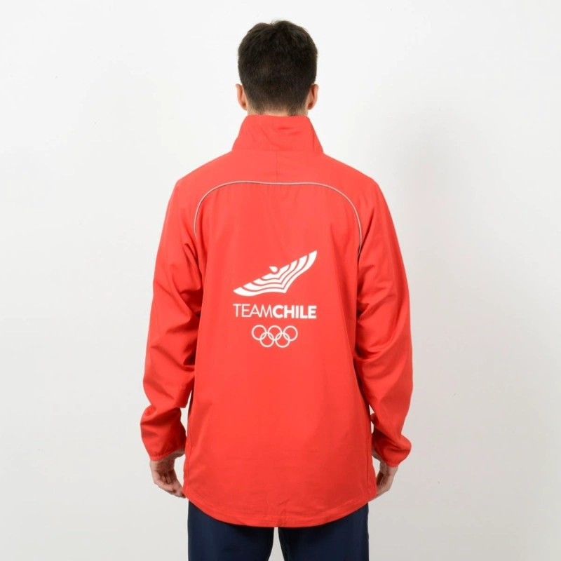 CHAQUETA PRESENTACIÓN HOMBRE SPARTA TEAM CHILE ROJO - 3